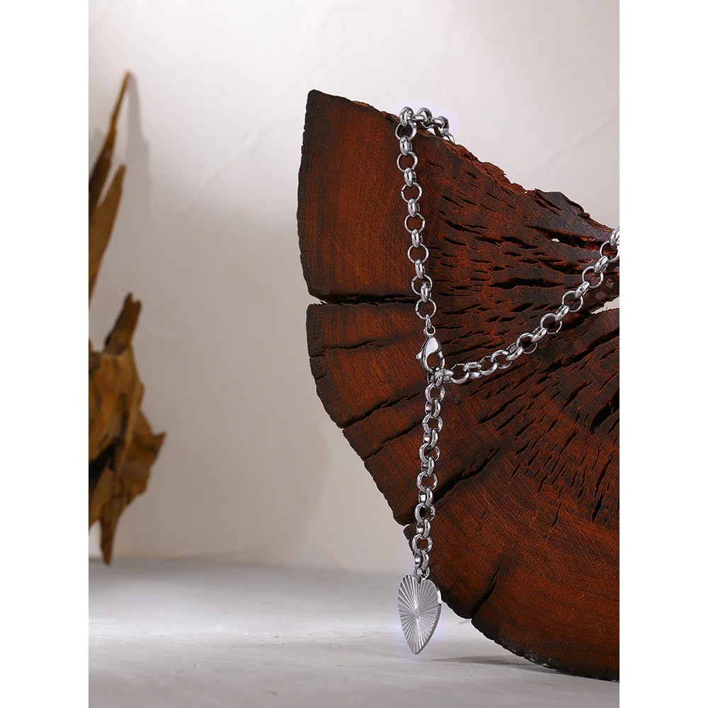 Radiant Heart Pendant Necklace