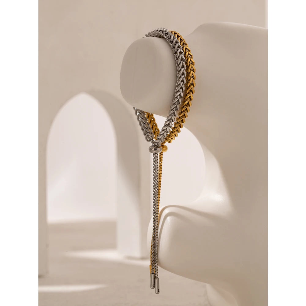 Sleek Harmony Chain Bracelet