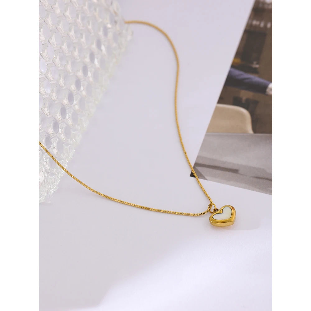 Heart of Shell Necklace