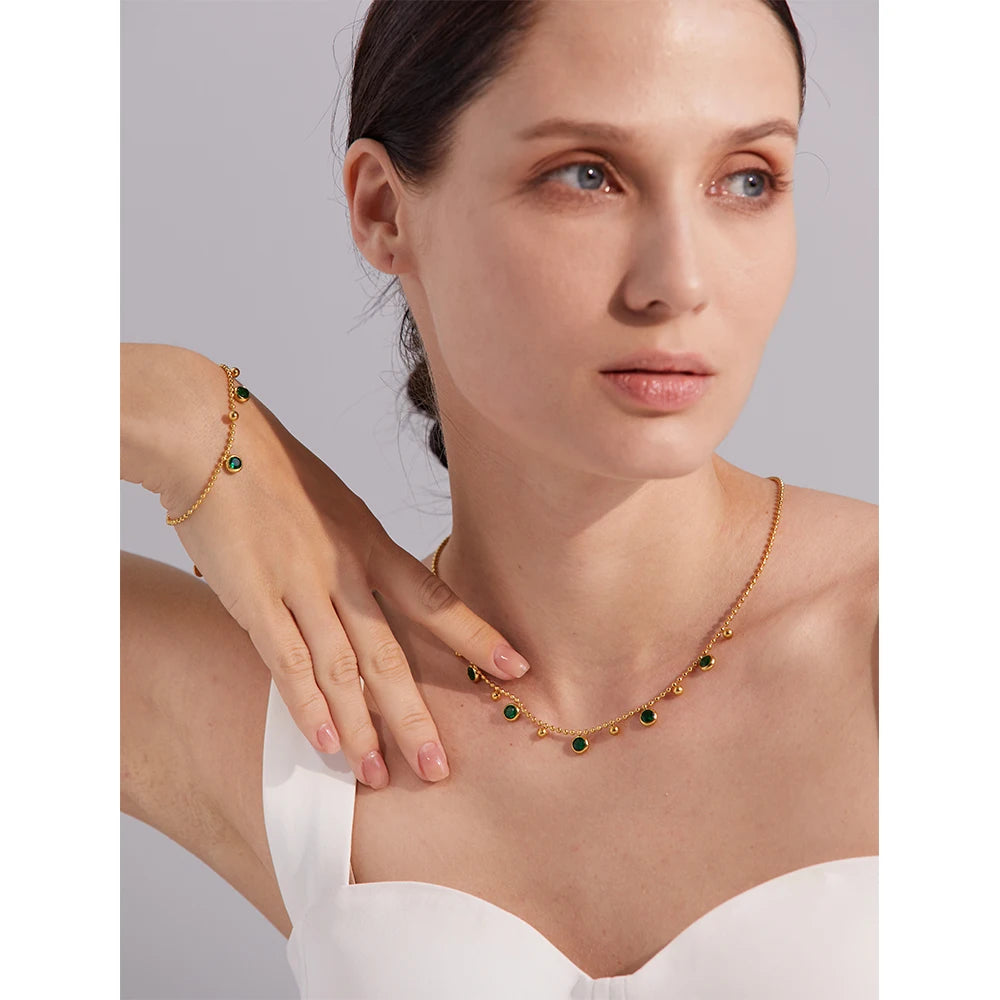 Shiny Charm Necklace