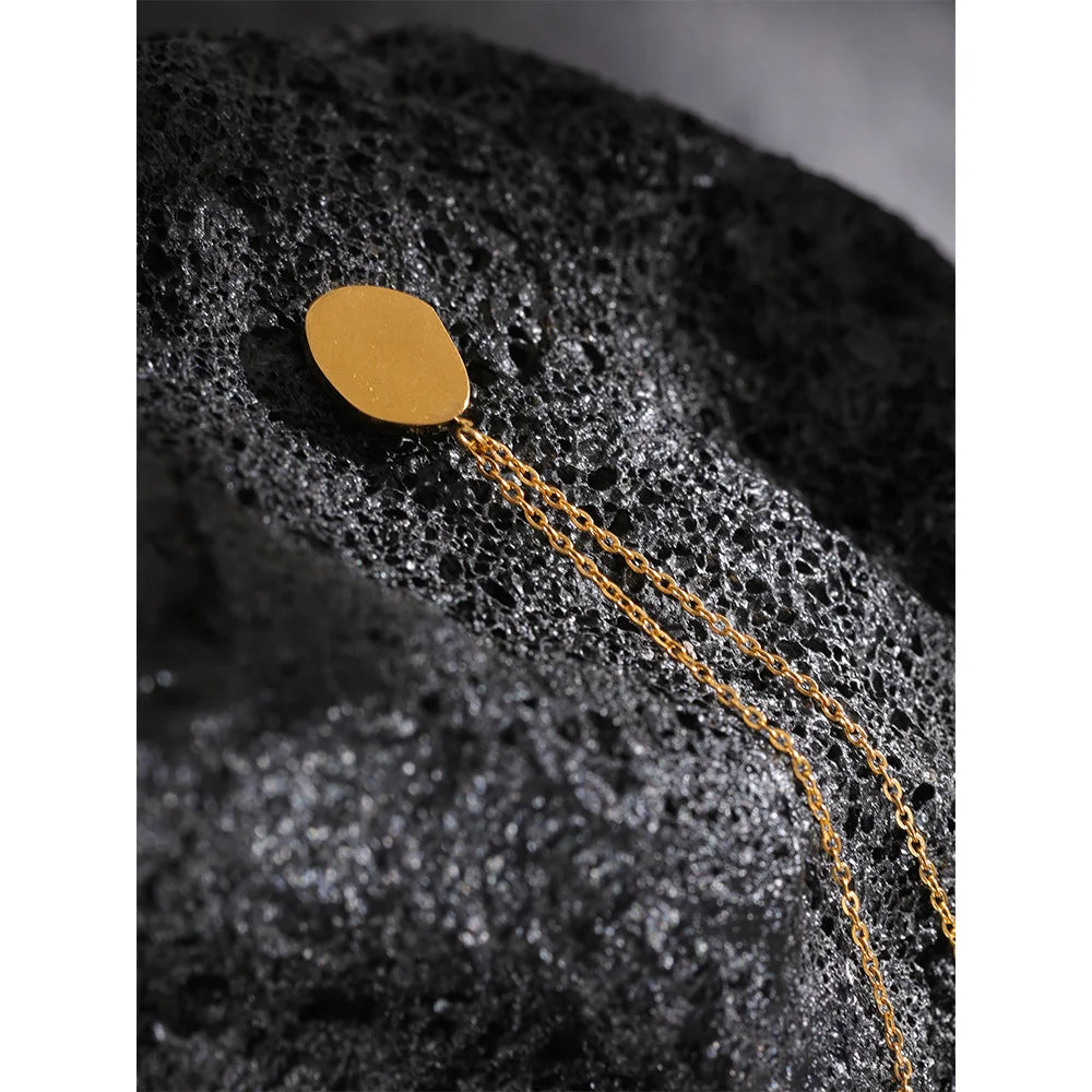 Minimalist Australian Stone Pendant Necklace