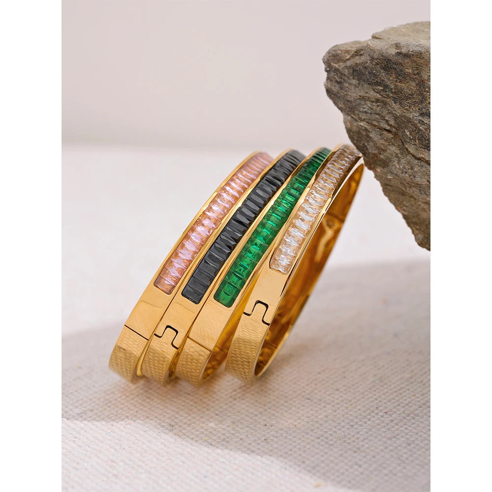 Quadra Gem Elegance Bangles