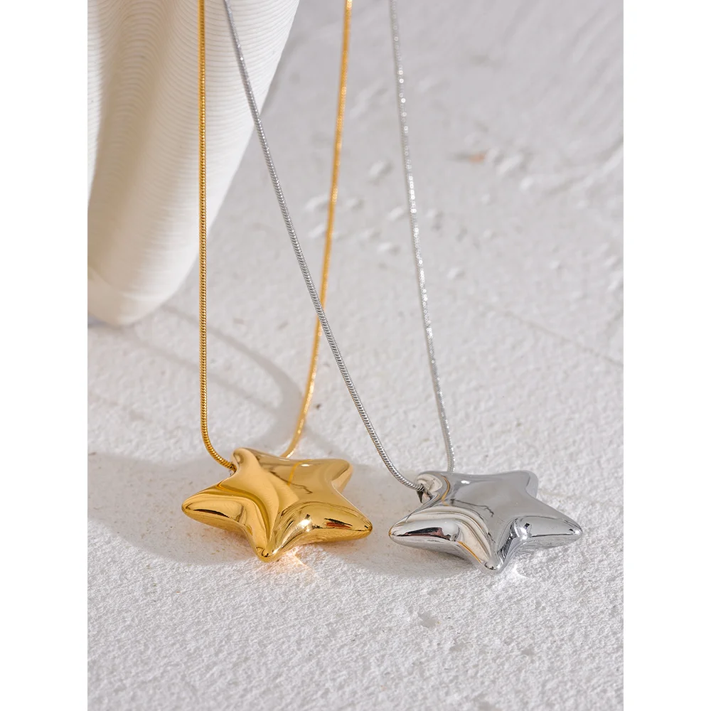 Celestial Star Pendant Necklace