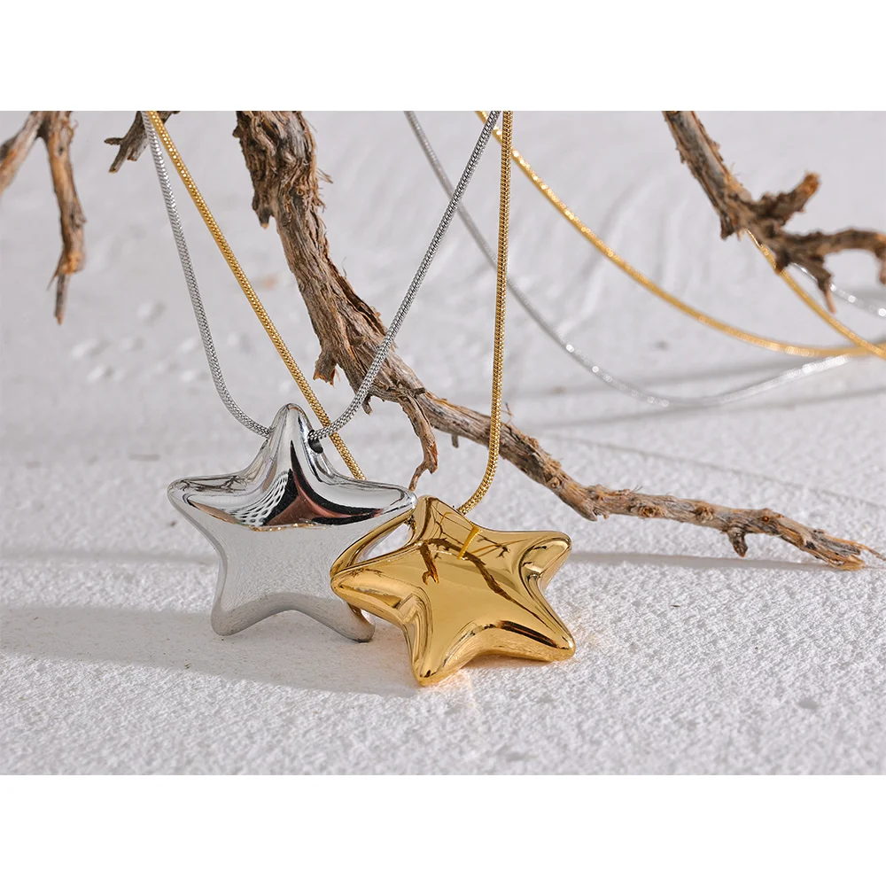 Celestial Star Pendant Necklace