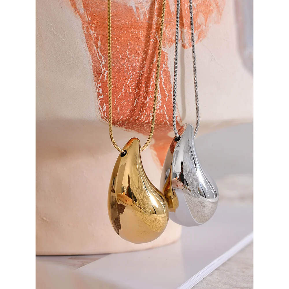 Radiant Water Droplet Pendant