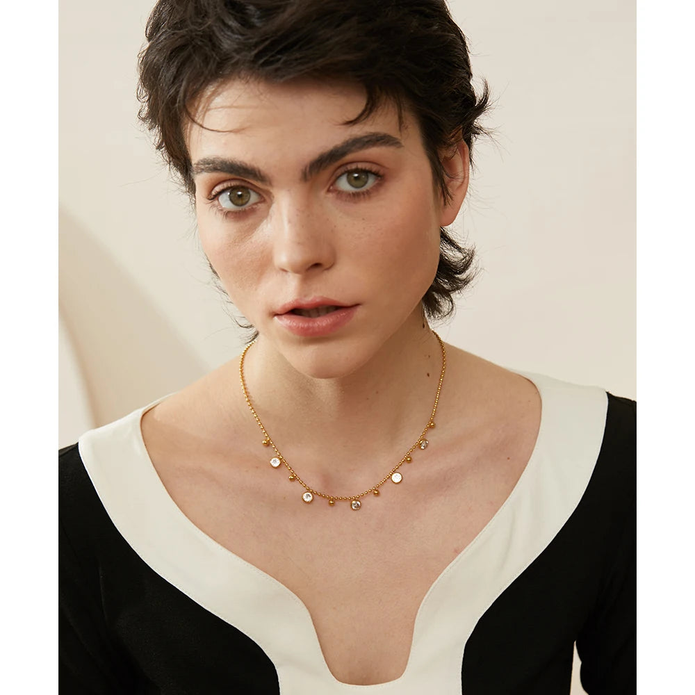 Shiny Charm Necklace