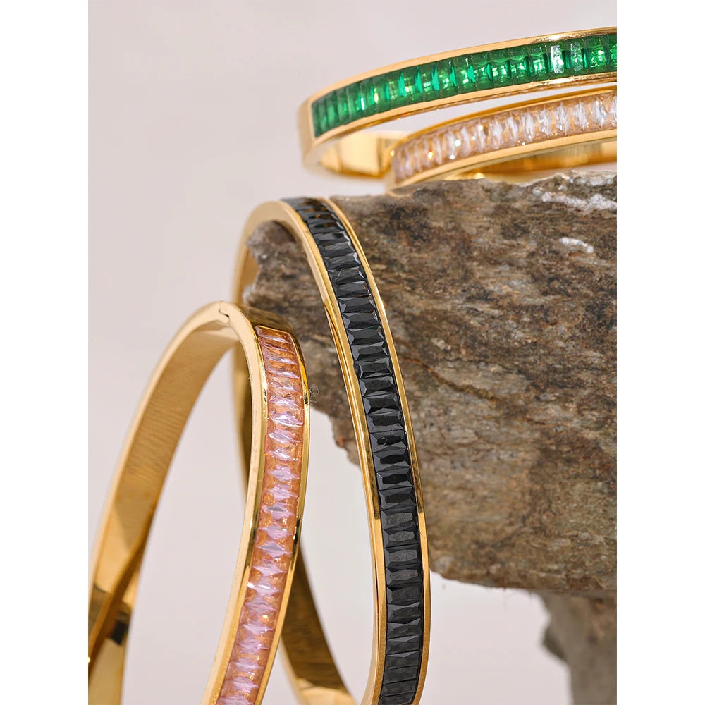 Quadra Gem Elegance Bangles
