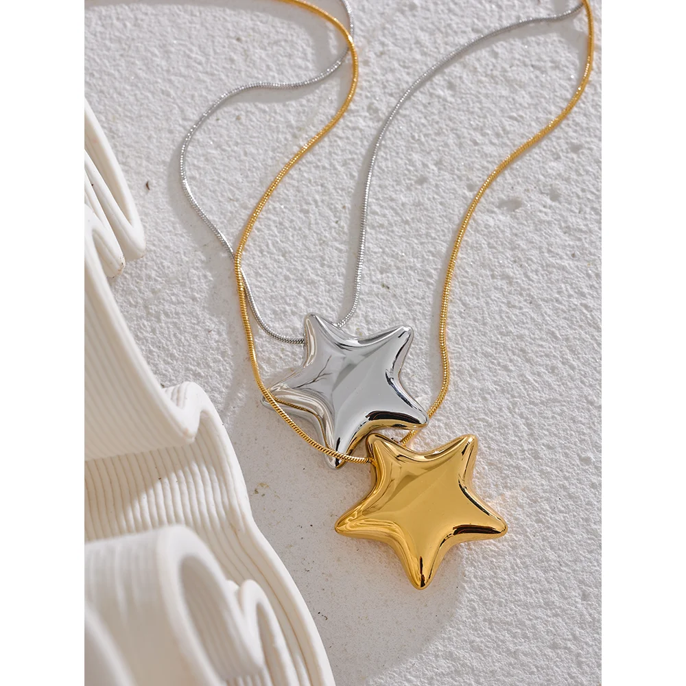 Celestial Star Pendant Necklace