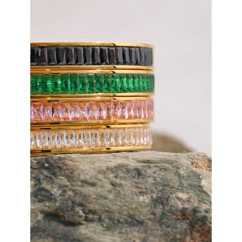 Quadra Gem Elegance Bangles