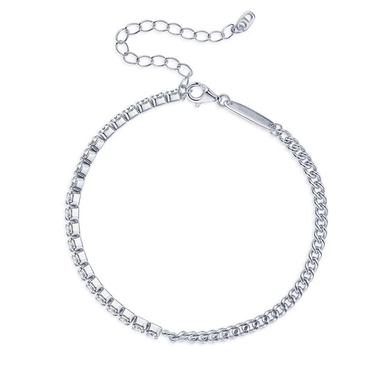Sparkling Moissanite Tennis Bracelet